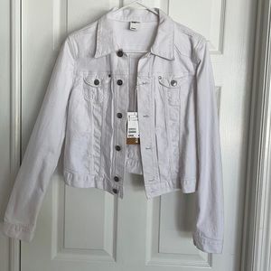 White Denim H&M jacket